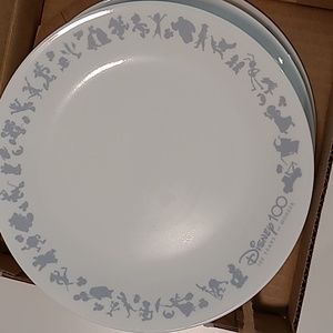 Corelle Disney 100 Collection          Pack of 4 Salad Plates